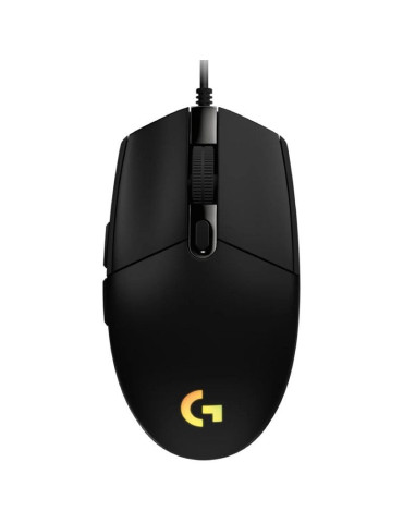 Ratón Gaming Logitech G203 Lightsync/ Hasta 8000 DPI/ Negro