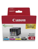 Cartucho de Tinta Original Canon PGI-2500 XL Multipack Alta Capacidad/ Cian/ Magenta/ Amarillo/ Negro