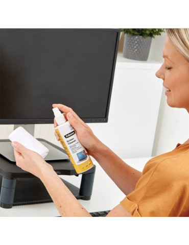 Spray Limpiador de Pantallas Fellowes 99718/ Capacidad 250ml 2