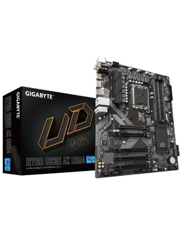 Placa Base Gigabyte B760 DS3H AX DDR4 Socket 1700/ DDR4/ PCIe 4.0