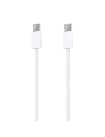 Cable USB 2.0 Tipo-C Aisens A107-0855/ USB Tipo-C Macho - USB Macho/ Hasta 60W/ 480Mbps/ 1m/ Blanco