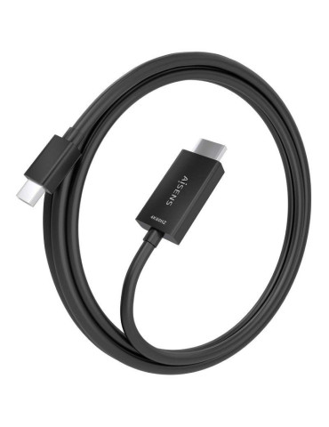 Cable Conversor Aisens A125-0888/ Mini DisplayPort Macho - HDMI 4K Macho/ 2m/ Negro 2