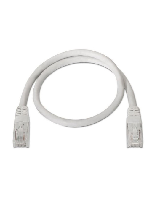 Cable de Red RJ45 UTP Aisens A133-0200 Cat.5e/ 5m/ Blanco