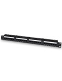 Patch Panel Aisens A141-0509/ 24 Puertos/ Cat.6/ Altura 1U/ Gestión de Cables
