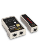 Tester Aisens A142-0314 para RJ11-RJ12-RJ45/ Coaxial