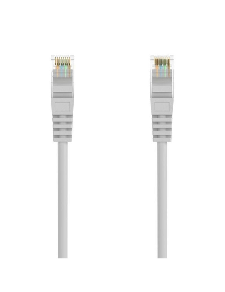 Cable de Red RJ45 AWG24 UTP Aisens A145-0553 Cat.6A/ LSZH/ 30cm/ Gris