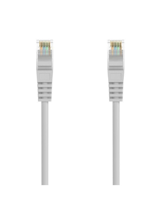 Cable de Red RJ45 AWG24 UTP Aisens A145-0553 Cat.6A/ LSZH/ 30cm/ Gris