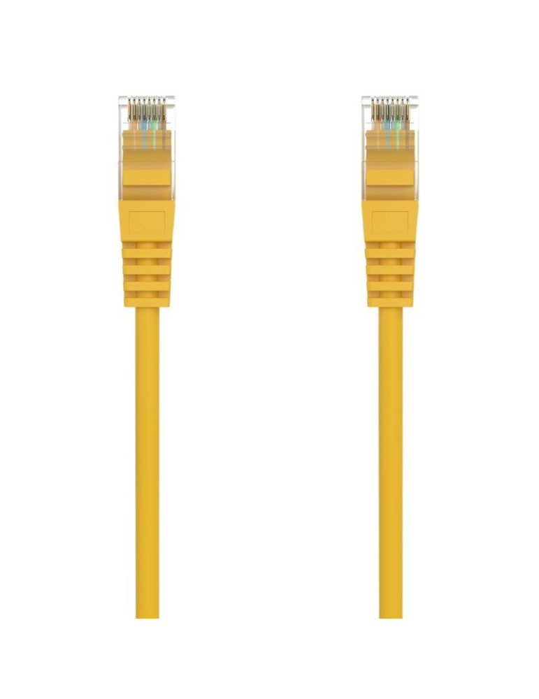 Cable de Red RJ45 AWG24 UTP Aisens A145-0567 Cat.6A/ LSZH/ 1.5m/ Amarillo