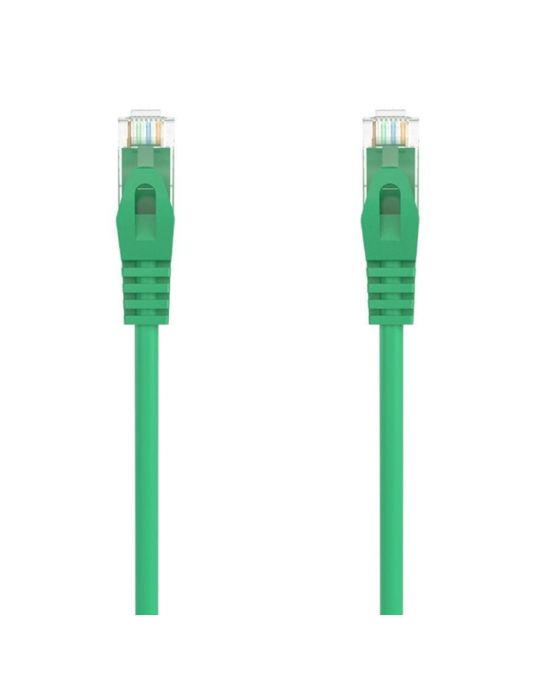 Cable de Red RJ45 AWG24 UTP Aisens A145-0579 Cat.6A/ LSZH/ 50cm/ Verde