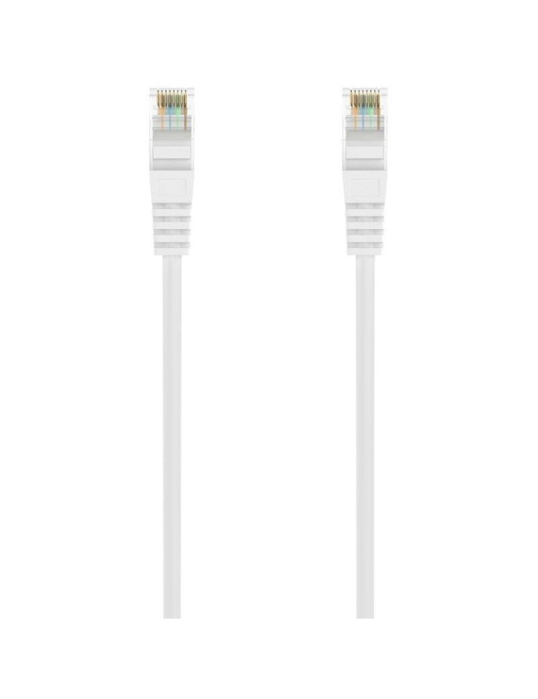 Cable de Red RJ45 AWG24 UTP Aisens A145-0596 Cat.6A/ LSZH/ 2m/ Blanco