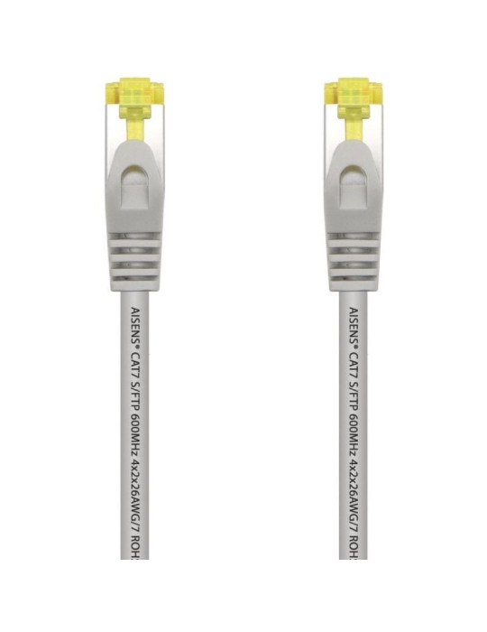 Cable de Red RJ45 S/FTP Aisens A146-0332 Cat.7/ 25cm/ Gris