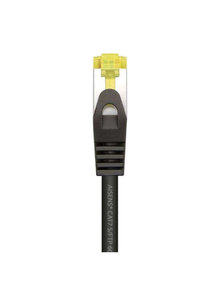 Cable de Red RJ45 SFTP Aisens A146-0486 Cat.7/ 1m/ Negro