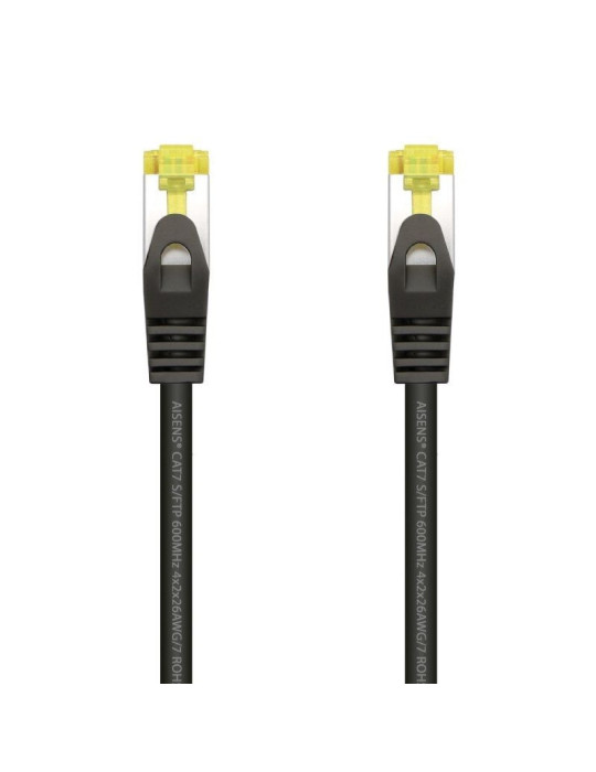 Cable de Red RJ45 SFTP Aisens A146-0487 Cat.7/ 2m/ Negro