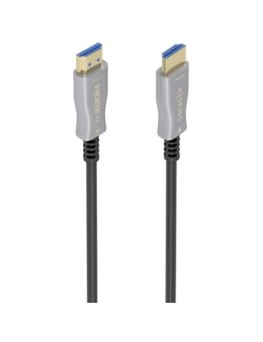 Cable HDMI 2.0 AOC 4K Aisens A148-0858/ HDMI Macho - HDMI Macho/ 10m/ Negro
