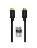 Cable HDMI 2.1 8K Aisens A150-0680/ HDMI Macho - HDMI Macho/ 5m/ Certificado/ Negro