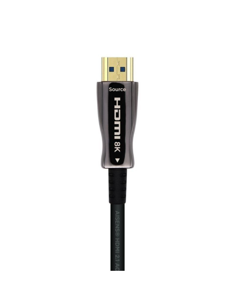 Cable HDMI 2.1 AOC 8K Aisens A153-0521/ HDMI Macho - HDMI Macho/ 50m/ Negro