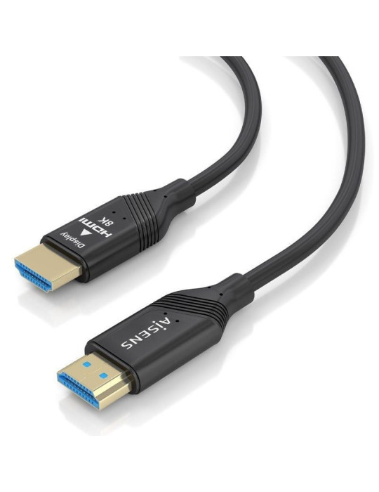 Cable HDMI 2.1 AOC 8K Aisens A153-0935/ HDMI Macho - HDMI Macho/ 20m/ Negro