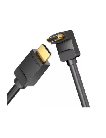Cable HDMI 2.0 4K Acodado 90  Vention AARBI/ HDMI Macho - HDMI Macho/ 3m/ Negro 2