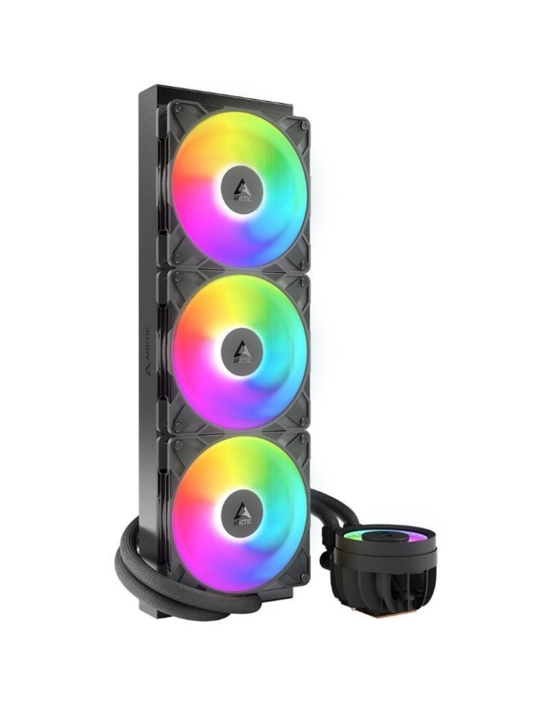 Sistema de Refrigeración Líquida Arctic Liquid Freezer III Pro 420 A-RGB/ Negro