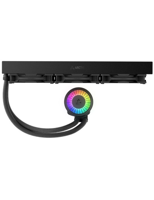 Sistema de Refrigeración Líquida Arctic Liquid Freezer III Pro 420 A-RGB/ Negro