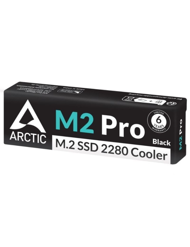 Disipador Térmico para SSD M.2 2280 Arctic M2 Pro/ Negro