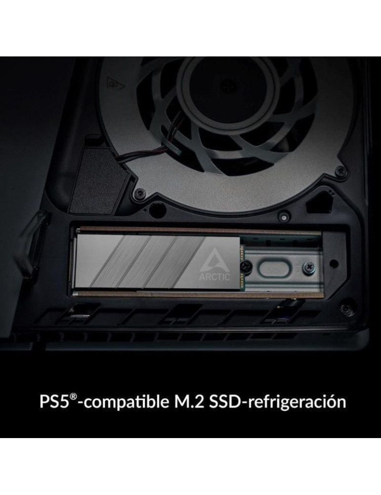 Disipador Térmico para SSD M.2 2280 Arctic M2 Pro/ Plata