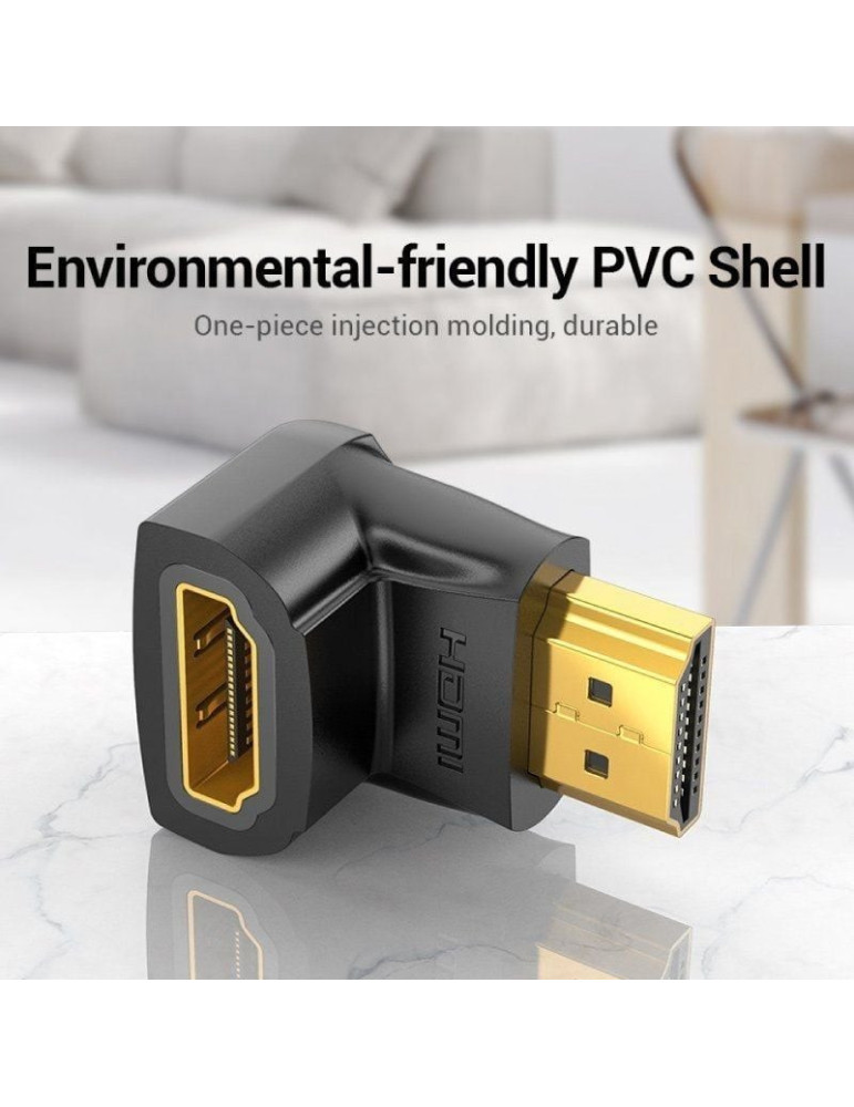 Adaptador HDMI 4K 90  Vention AIOB0/ HDMI Macho - HDMI Hembra
