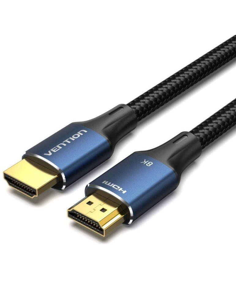  Cable HDMI 2.1 8K Vention ALGLI/ HDMI Macho - HDMI Macho/ 3m/ Azul