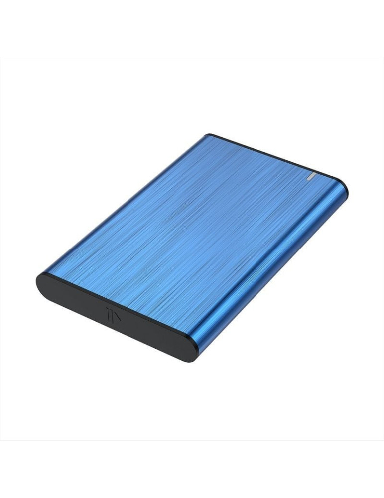 Caja Externa para Disco Duro de 2.5" Aisens ASE-2525BLU/ USB 3.1/ Sin tornillos