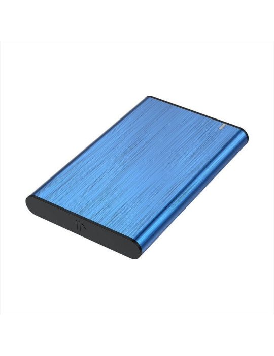 Caja Externa para Disco Duro de 2.5" Aisens ASE-2525BLU/ USB 3.1/ Sin tornillos