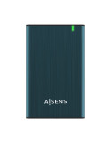 Caja Externa para Disco Duro de 2.5" Aisens ASE-2525PB/ USB 3.0/ Sin tornillos