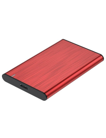 Caja Externa para Disco Duro de 2.5" Aisens ASE-2525RED/ USB 3.1/ Sin tornillos