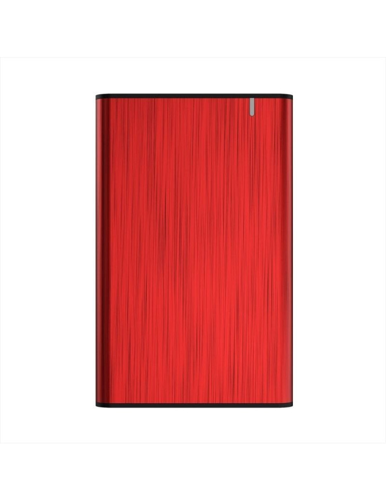 Caja Externa para Disco Duro de 2.5" Aisens ASE-2525RED/ USB 3.1/ Sin tornillos