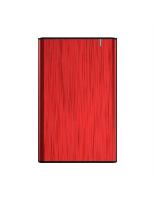 Caja Externa para Disco Duro de 2.5" Aisens ASE-2525RED/ USB 3.1/ Sin tornillos