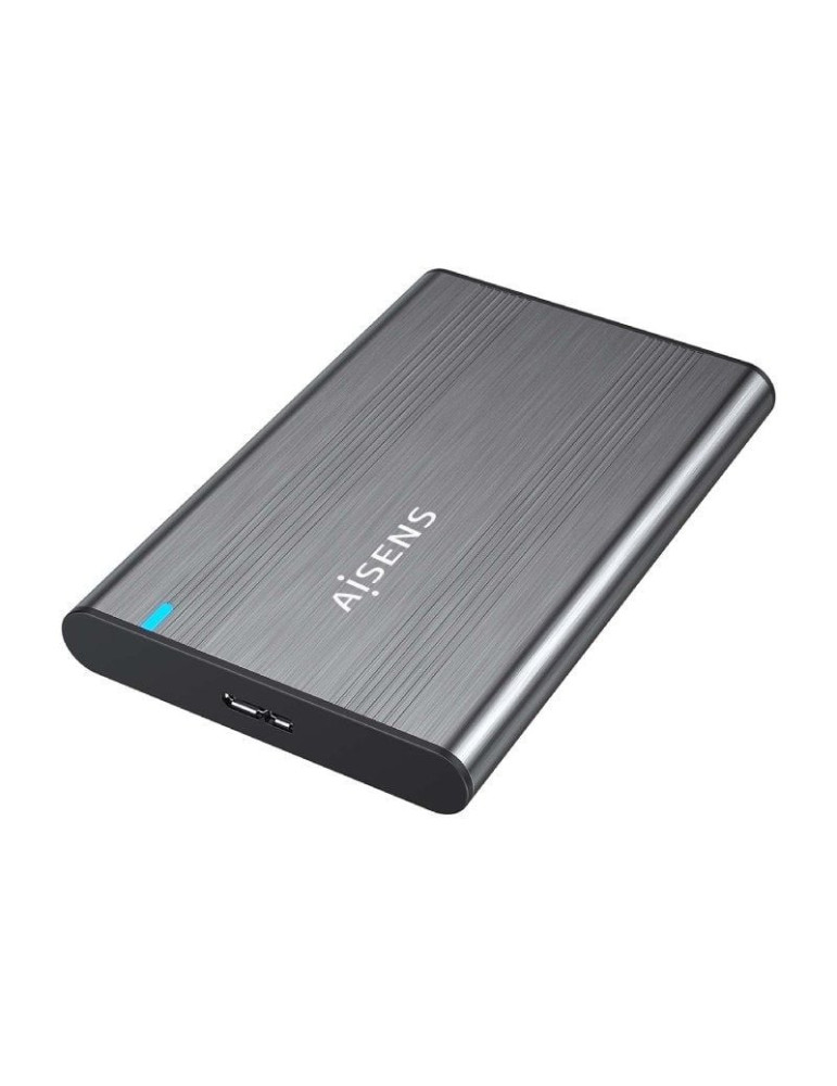 Caja Externa para Disco Duro de 2.5" Aisens ASE-2526GR/ USB 3.1/ Sin tornillos
