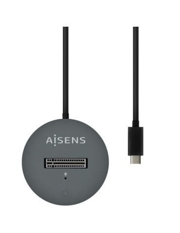 Dock USB Tipo-C para SSD M2 SATA/NVMe Aisens ASUC-M2D014-GR/ Gris 2