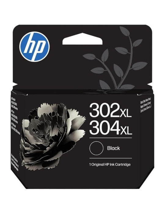 Cartucho de Tinta Original HP n 302 XL + n 304 XL Multipack Alta Capacidad/ Negro