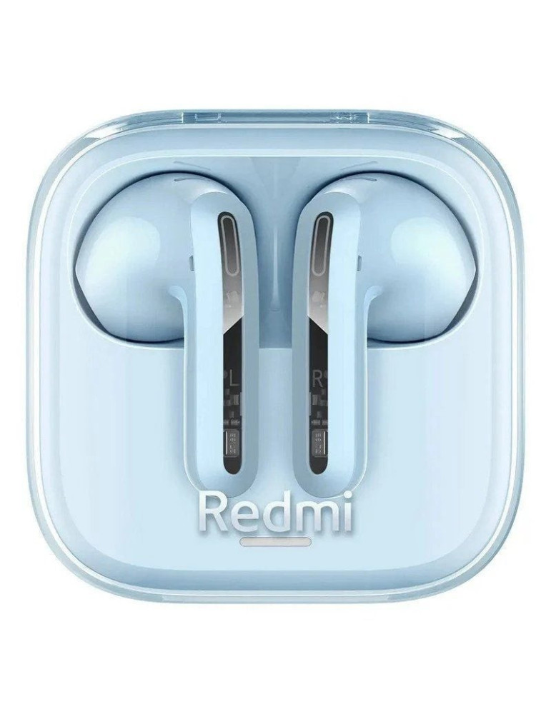 Auriculares Bluetooth Xiaomi Redmi Buds 6 Active con estuche de carga/ Autonomía 6h/ Azules