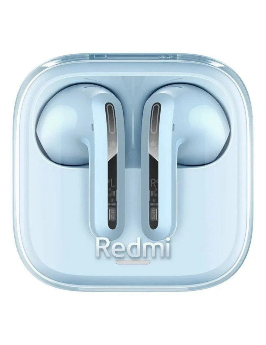 Auriculares Bluetooth Xiaomi Redmi Buds 6 Active con estuche de carga/ Autonomía 6h/ Azules