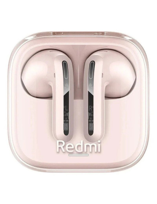 Auriculares Bluetooth Xiaomi Redmi Buds 6 Active con estuche de carga/ Autonomía 6h/ Rosas