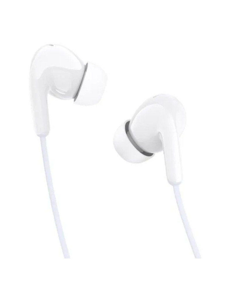 Auriculares Intrauditivos Xiaomi Earphones Tipo-C/ con Micrófono/ USB Tipo-C/ Blancos
