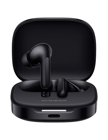 Auriculares Bluetooth Xiaomi Redmi Buds 6 con estuche de carga/ Autonomía 10h/ Negros