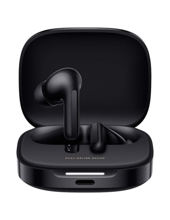 Auriculares Bluetooth Xiaomi Redmi Buds 6 con estuche de carga/ Autonomía 10h/ Negros