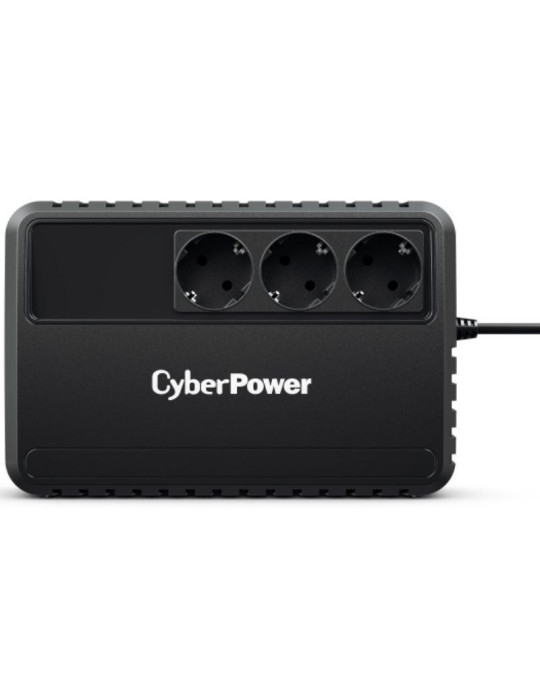 SAI Línea Interactiva Cyberpower BU650EG/ 650VA-360W/ 3 Salidas/ Formato Bloque