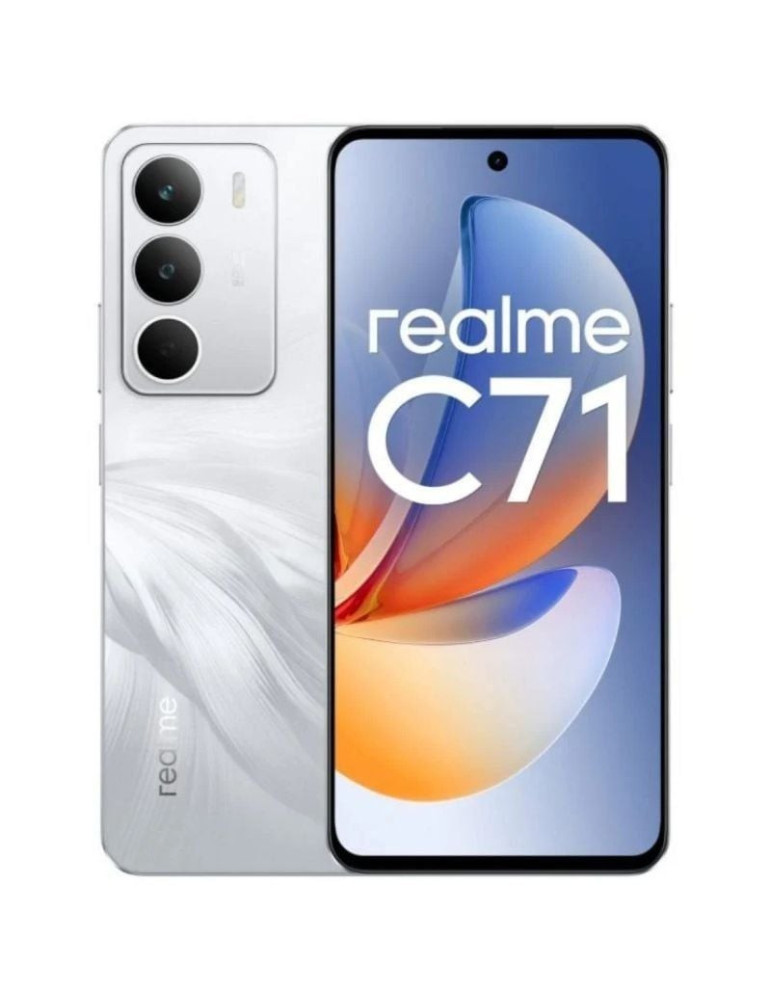 Smartphone Realme C71 8GB/ 256GB/ 6.67"/ Blanco Cisne