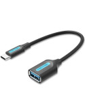 Adaptador USB 3.1 Tipo-C Vention CCVBB/ USB Tipo-C Macho - USB Hembra