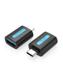 Adaptador USB 3.0 Vention CDUB0/ USB Tipo-C Macho - USB Hembra