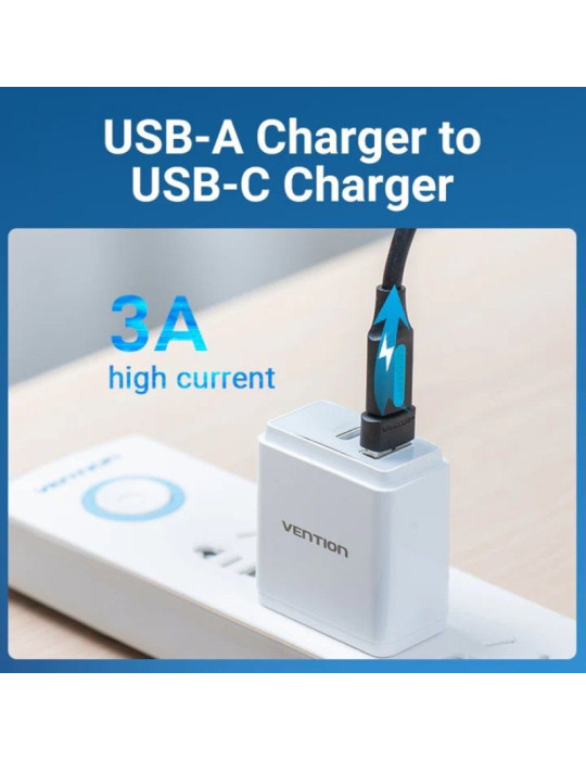 Adaptador USB 2.0 Vention CDWB0/ USB Tipo-C Macho - USB Hembra