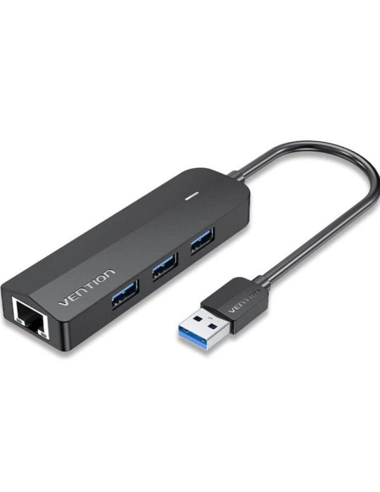 Hub USB 3.0 Vention CHNBB/ RJ45/ 3xUSB/ 1xMicroUSB PD