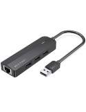 Hub USB 2.0 Vention CHPBB/ 3xUSB/ 1xMicro USB PD/ 1xRJ45